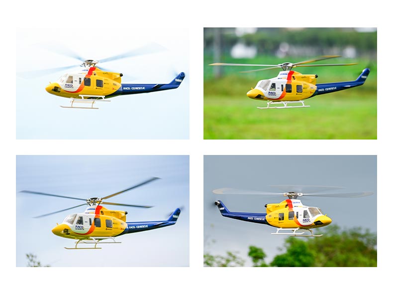 Bell-412 “ACE” Version 6CH GPS ATT Hovering Auto Return RC RTF Helicopter