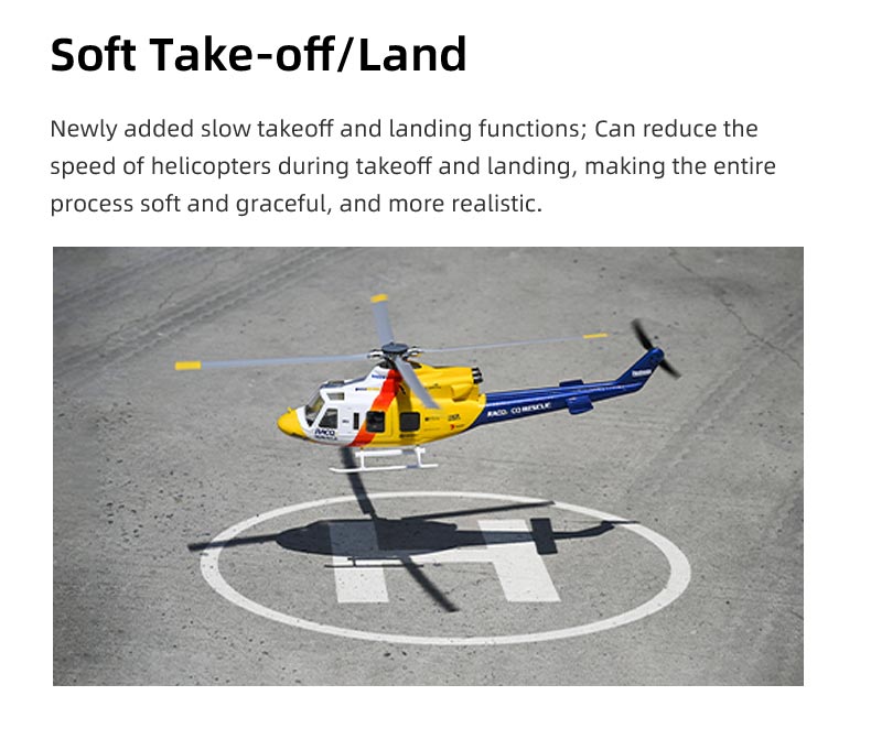 Bell-412 “ACE” Version 6CH GPS ATT Hovering Auto Return RC RTF Helicopter