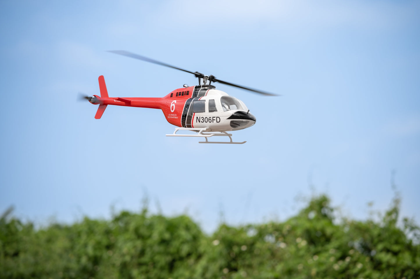 Bell-206  “ACE” Version 6CH GPS ATT Hovering Auto Return RC RTF Helicopter