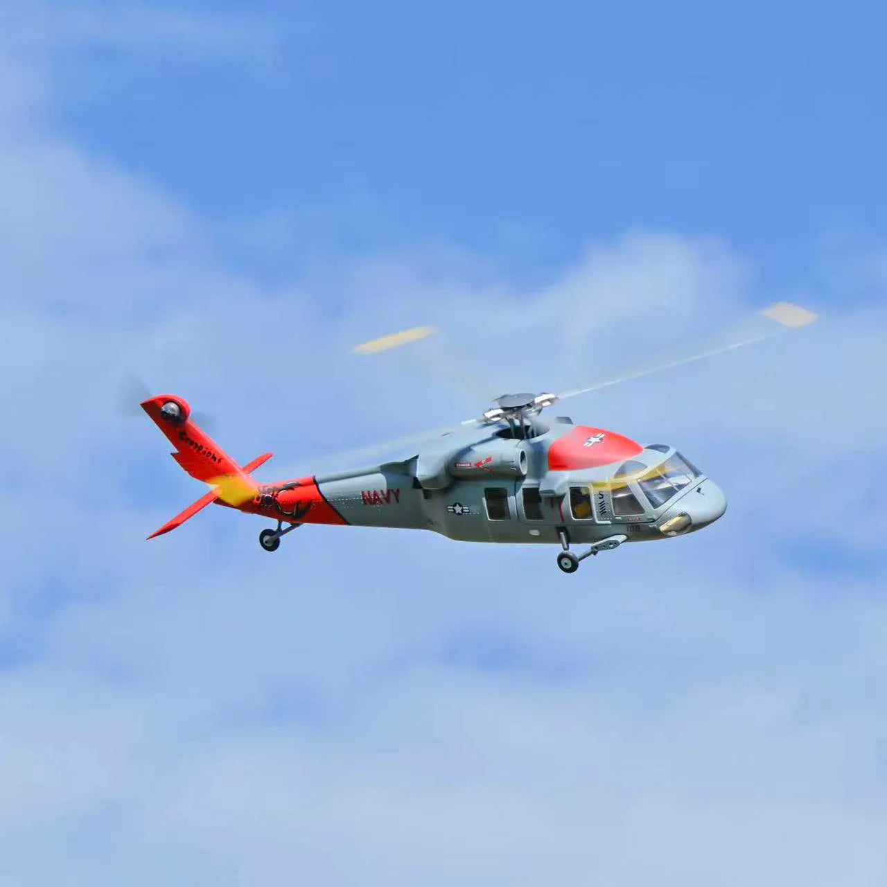 MH-60R Seahawk GPS Scale RC Helicopter 470L Size W/ ACE Flight Controller (RTF) - Navy Grey